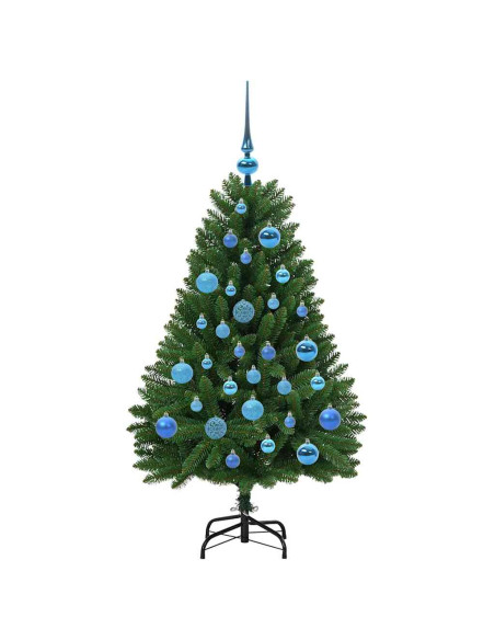 Albero di Natale artificiale Verde 120 cm PVC e Metallo