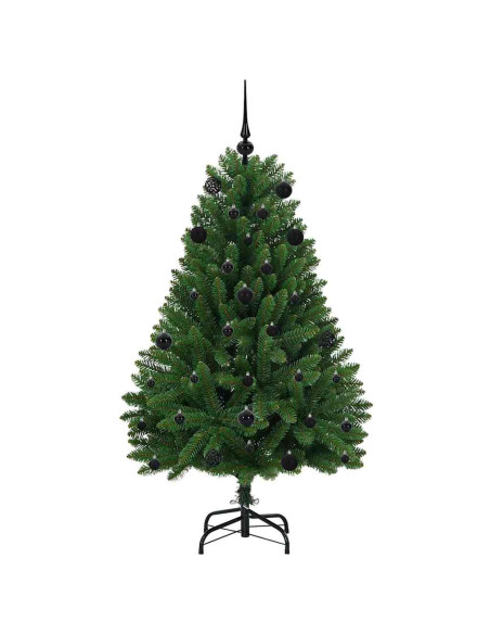 Albero di Natale artificiale Verde 150 cm PVC e Metallo