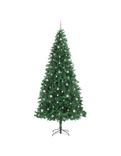 Albero di Natale artificiale con 300 LED Verde 300 cm