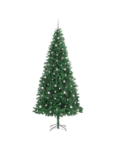 Albero di Natale artificiale con 300 LED Verde 300 cm