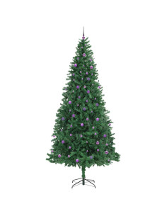 Albero di Natale artificiale con 300 LED Verde 300 cm