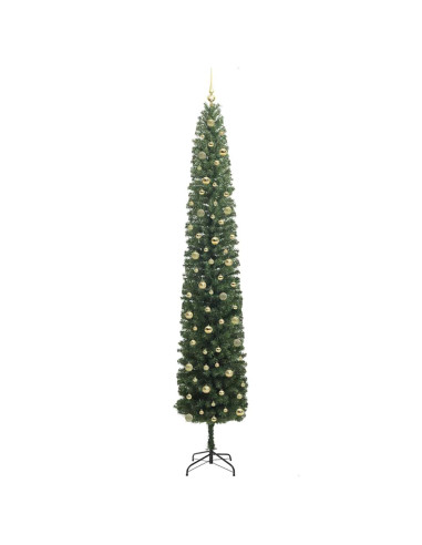 Albero di Natale artificiale con 300 LED Verde 270 cm