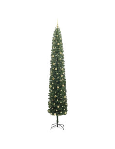 Albero di Natale artificiale con 300 LED Verde 300 cm