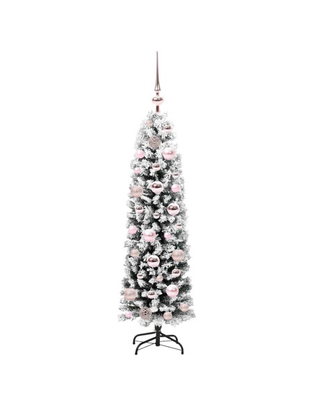 Albero di Natale artificiale con 150 LED Verde 120 cm