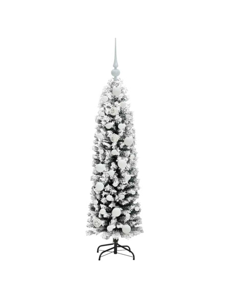 Albero di Natale artificiale con 150 LED Verde 120 cm