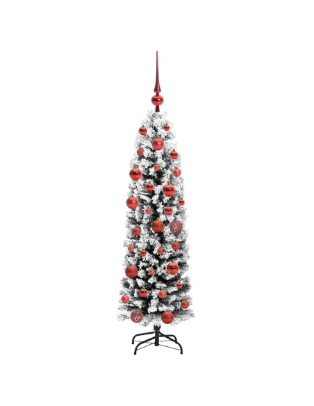 Albero di Natale snodato Verde 150 cm Plastica e metallo