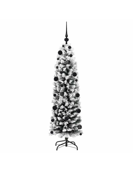 Albero di Natale snodato Verde 150 cm Plastica e metallo
