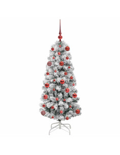 Albero di Natale Artificiale con Rami Pieghevoli 120 cm