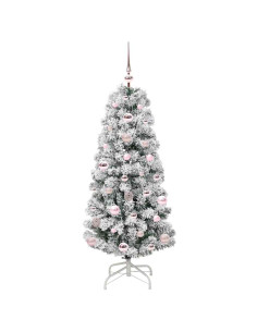 Albero di Natale Artificiale con Rami Pieghevoli 120 cm