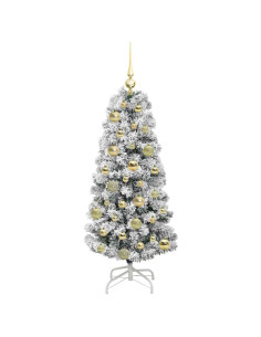 Albero di Natale Artificiale con Rami Pieghevoli 120 cm