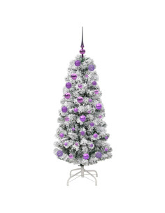Albero di Natale Artificiale con Rami Pieghevoli 120 cm