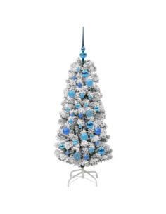 Albero di Natale Artificiale con Rami Pieghevoli 120 cm