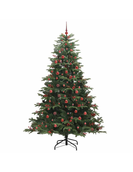 Albero di Natale artificiale con 300 LED Verde 240 cm