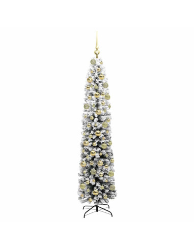 Albero di Natale artificiale con 300 LED Verde 180 cm