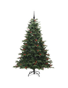 Albero di Natale artificiale Verde 210 cm