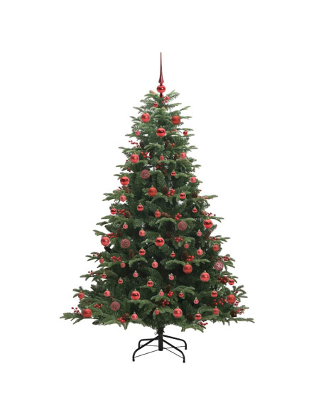 Albero di Natale artificiale con 300 LED Verde 180 cm