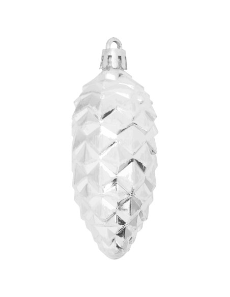 Decorazioni per Albero di Natale 40 pcs Argento