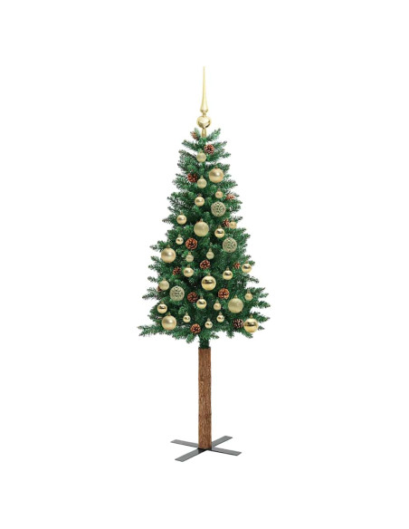 Albero di Natale snodato con 150 LED con supporto Verde 150 cm