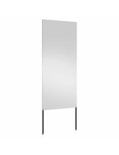 Schermo per privacy in giardino Traforo Argento 50 x 140 cm