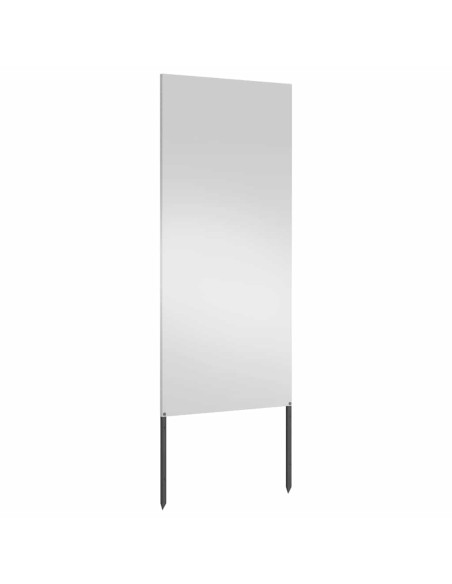 Schermo per privacy in giardino Traforo Argento 50 x 140 cm