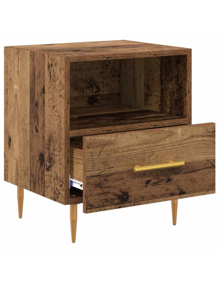 Comodino Marrone 40 x 35 x 47,5 cm Legno multistrato