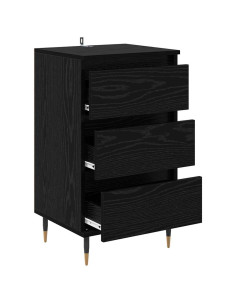 Credenza Rovere nero 35 x 40 x 70 cm Legno multistrato