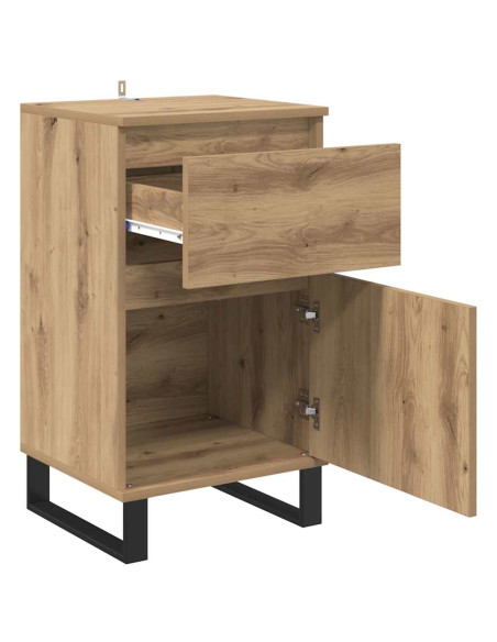 Credenza rovere artigianale 35 x 40 x 70 cm Legno multistrato