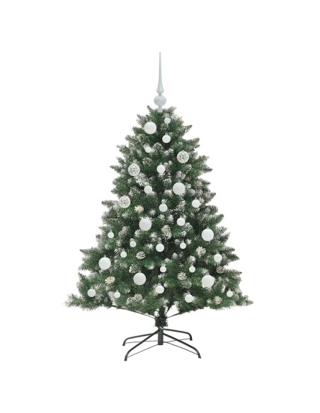 Albero di Natale artificiale con 150 LED Verde 85 x 85 x 120 cm