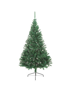 Albero di Natale artificiale preilluminato Verde 240 cm PVC