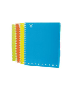 CF5 BLOCCHI MONOCROMO FLUO A4 SPIRA