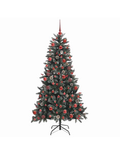 Albero di Natale artificiale con 300 LED Verde 99 x 99 x 180 cm