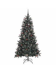 Albero di Natale artificiale con 300 LED Verde 99 x 99 x 180 cm