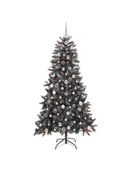 Albero di Natale artificiale con 300 LED Verde 99 x 99 x 180 cm