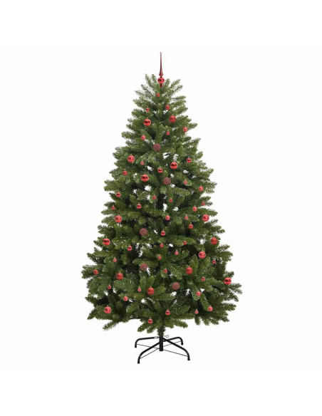 Albero di Natale artificiale Verde 240 cm PVC e Metallo