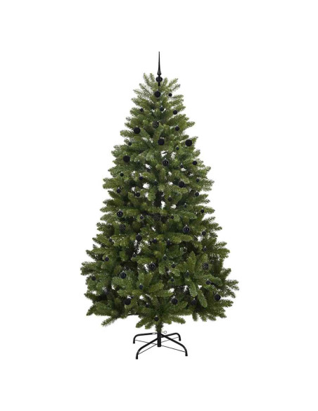 Albero di Natale artificiale Verde 240 cm PVC e Metallo