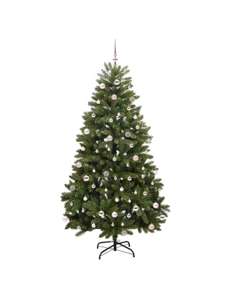 Albero di Natale artificiale Verde 240 cm PVC e Metallo