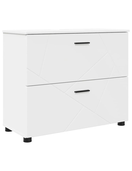 Set di mobili per il bagno 5 pcs Bianco 30 x 35 x 192 cm