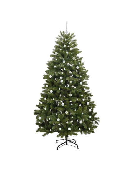 Albero di Natale artificiale Verde 240 cm PVC e Metallo