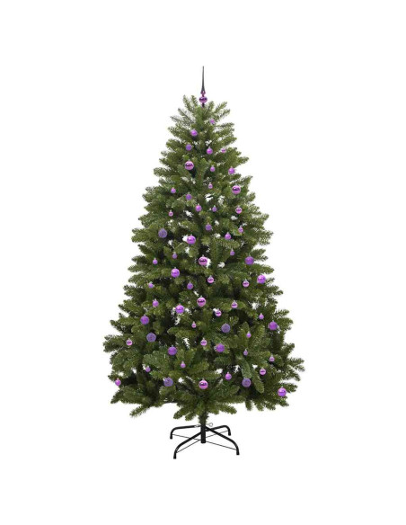 Albero di Natale artificiale Verde 240 cm PVC e Metallo