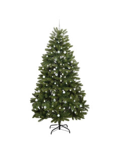 Albero di Natale artificiale Verde 270 cm PVC e Metallo