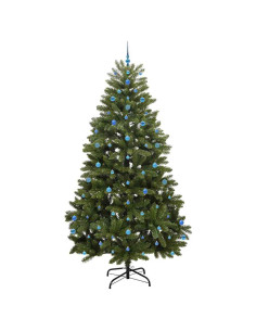 Albero di Natale artificiale Verde 270 cm PVC e Metallo