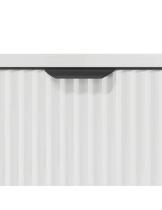 Set di mobili per il bagno con cassetto 3 pcs Bianco lucido 2