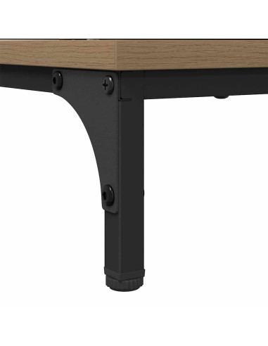 Set di mobili per il bagno Plaid 3 pcs rovere artigianale