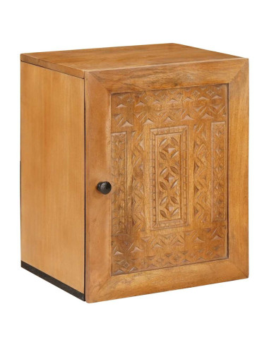 Mobile da Bagno con porta Marrone chiaro 38 x 33.5 x 160 cm