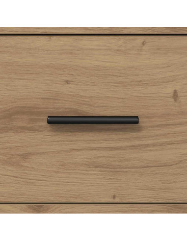 Mobile da Bagno rovere artigianale 35 x 37.5 x 166 cm