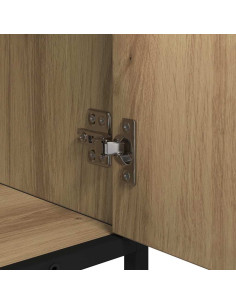 Armadio per Lavabo da Bagno rovere artigianale 65 x 33 x 60 cm 2