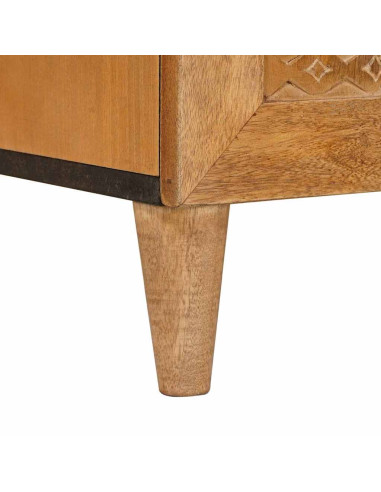 Credenza Marrone chiaro 60 x 33 x 75 cm legno massello di mango