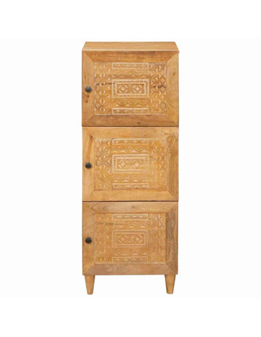 Credenza con lo scaffale Marrone chiaro 40 x 33 x 110 cm