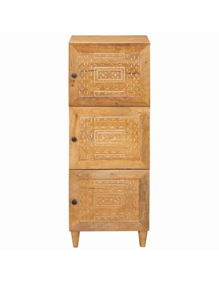 Credenza con lo scaffale Marrone chiaro 40 x 33 x 110 cm