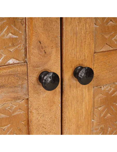 Credenza con cassetto con porta Marrone chiaro 60 x 33 x 100 cm